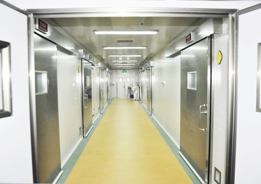 上海伊莱美标准层流无菌手术室长廊